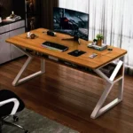 Gaming Table and Office working Table, Study Table, Writing Table, Laptop Table, Computer Table, Metal powder coating iron frame, best suited for Home Office and Living Room Furniture, - Image 2