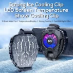 Original Memo DL05 Cooling Fan For Mobile - Cooling Fan - Mobile Cooling Fan - Pubg Phone Cooler - Phone Cooling Fan - Phone Radiator - Semiconductor Radiator Fan - Pubg Cooling Fan For Gaming Fan - Pubg Trigger Game Controller Gamepad Holder Free Fire - Image 2