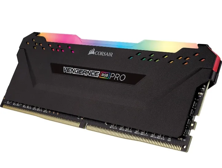 S4ea0c0630fa745e9a0479931527a338bQ.jpg_720x720q80.jpg_ Corsair Vengeance RGB PRO 8GB 1 x 8GB DDR4 DRAM 3600MHz C18 Memory Kit — Black - Image 1