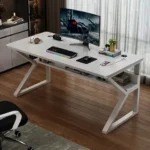 Gaming Table and Office working Table, Study Table, Writing Table, Laptop Table, Computer Table, Metal powder coating iron frame, best suited for Home Office and Living Room Furniture,