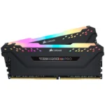 CORSAIR VENGEANCE® RGB PRO 16GB (1 x 16GB) DDR4 DRAM 3600MHz C18 Memory Kit — Black
